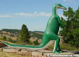 dinosaur park sd dinosaurs trachodon