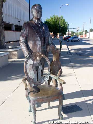 Warren Harding Statue.