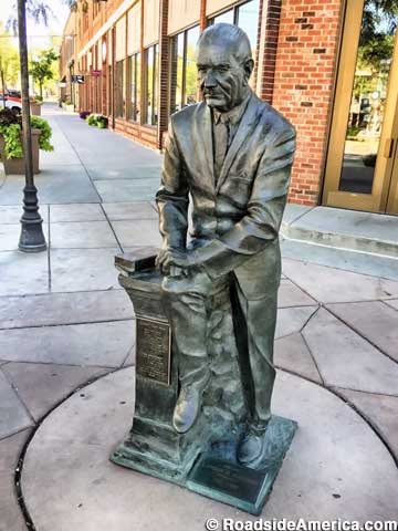 Lyndon B. Johnson Statue.