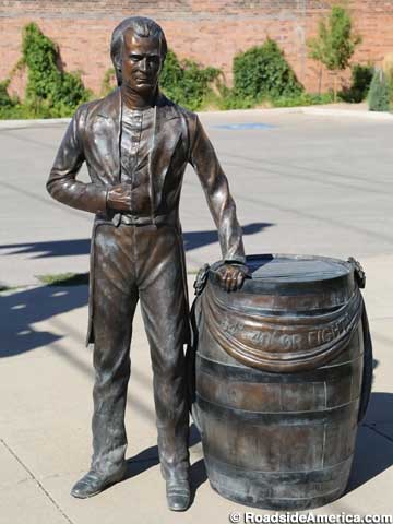 James K. Polk Statue