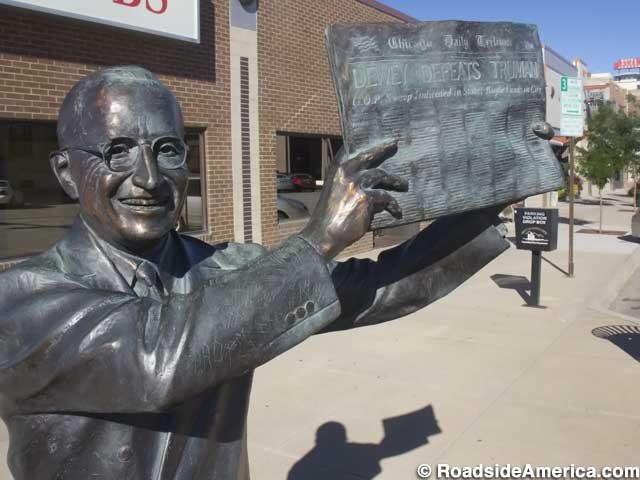 Harry S Truman Statue.