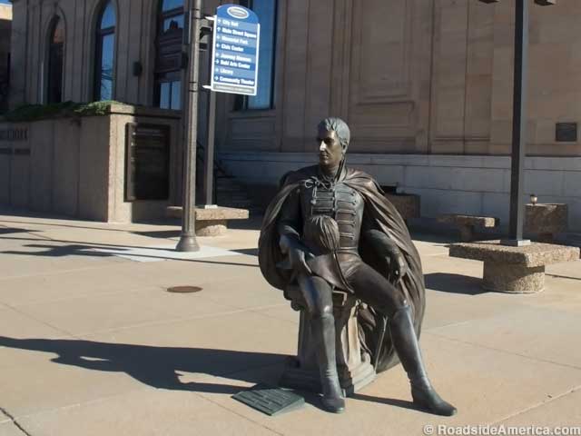 William Henry Harrison Statue.