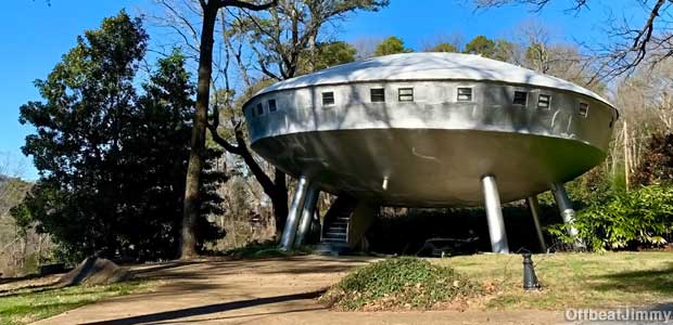 Flying Saucer House.