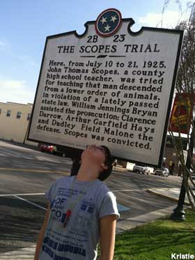 Scopes Trial marker.
