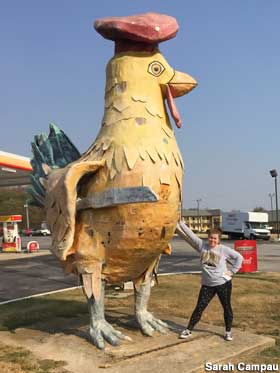 Big chicken.