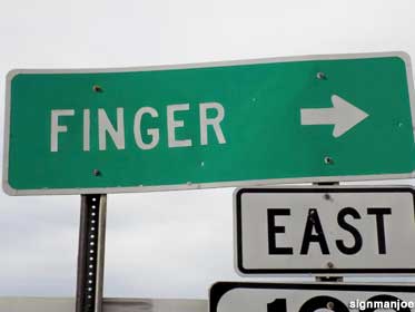 This way to Finger.