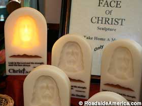 Face of Christ souvenirs.