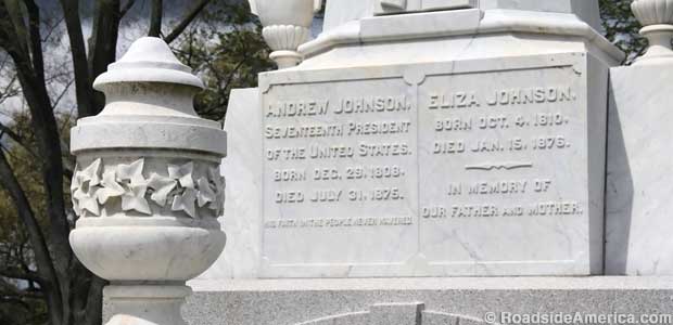 Andrew Johnson grave.