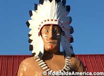 Big John: Giant Native American.