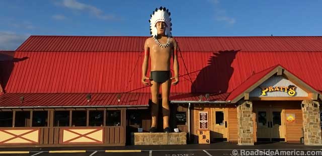 Big John: Giant Native American.