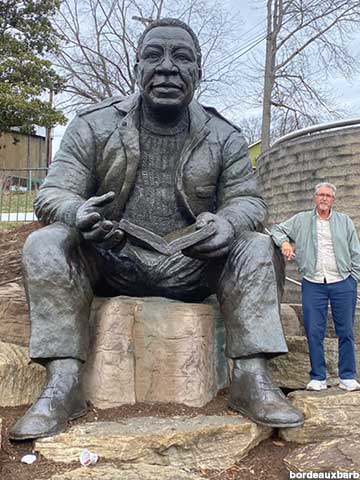 Alex Haley statue.