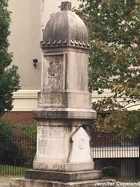 79th New York Highlanders monument.