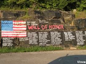 Wall of Honor.