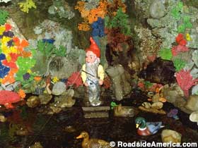 Gnome in Fairyland grotto.