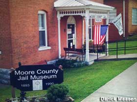 Moore County Jail Museum.