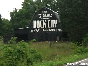 See Rock City barn.