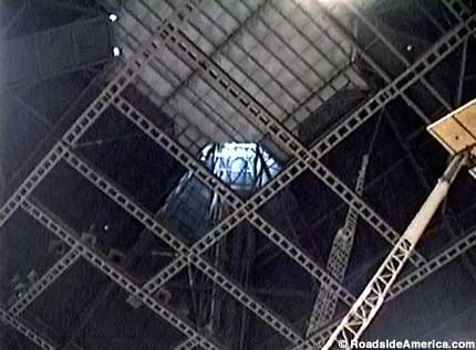1991 interior view of the Pyramid
