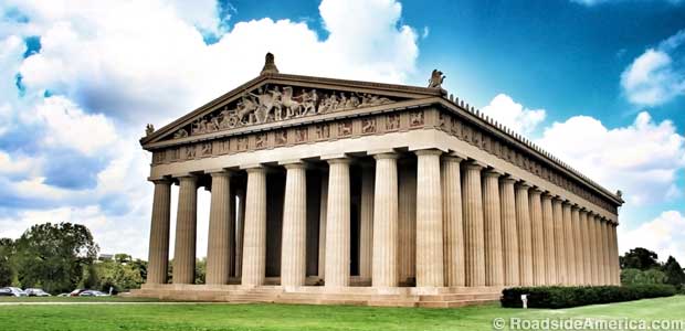 Nashville's Parthenon is such a precise copy that even ancient Greeks might be momentarily confused.