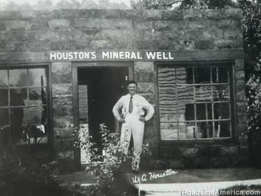 Bill A. Houston and his miraculous mineral well.