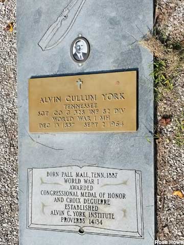 Alvin York grave.