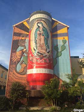 World's Largest Virgin Mary Mosaic.
