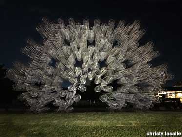 Forever Bicycles sculpture.