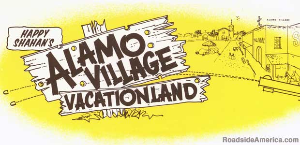 Alamo Village letterhead.