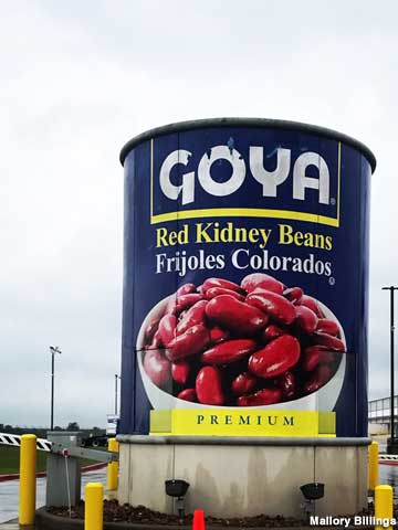 Goya Beans security hut.