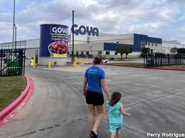 Giant Goya Beans Can.