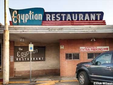 Egyptian Restaurant.