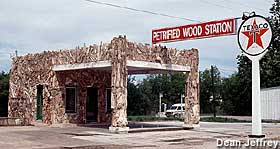 Petrified Wood Gas Station.