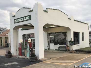 Sinclair station.