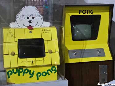 Pong, ancient video game, and ultra-rare spin-off 