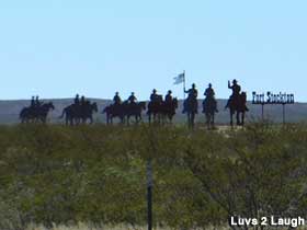 Cavalry cutouts.