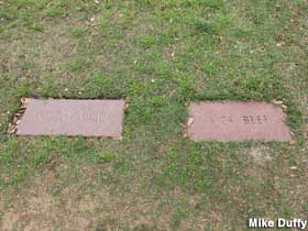 Graves of Lee Harvey Oswald and Nick Beef.