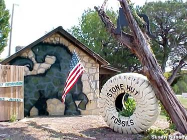 Stone Hut Fossils.