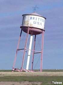 Leaning Water Tower.