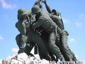 Iwo Jima original sculpture.