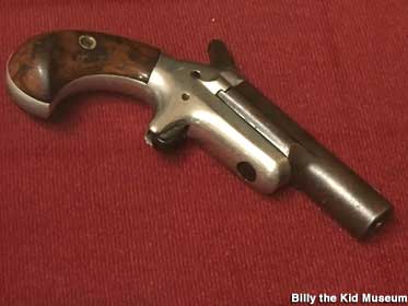 1880 Colt Deringer: Billy the Kid may have carried it in his boot.