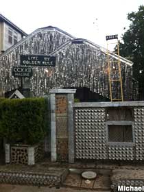 Beer Can House.