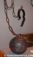 The old ball and chain.
