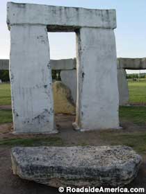 Stonehenge replica.