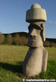 Easter Island head, Hunt.