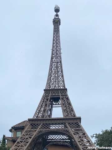 Eiffel Tower replica.