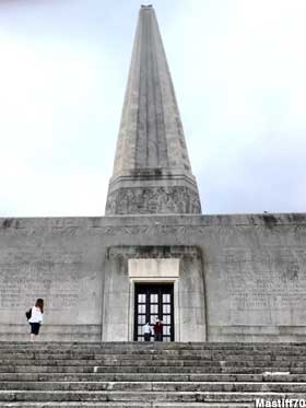 San Jacinto Monument.
