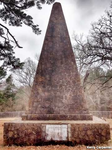 Massacre monument.