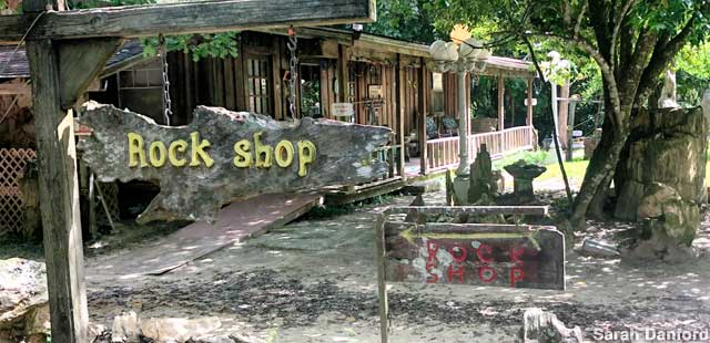 Johnson's Rock Shop and Museum.