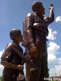 Willie McCool memorial.