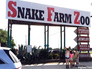 Snake Farm Zoo.