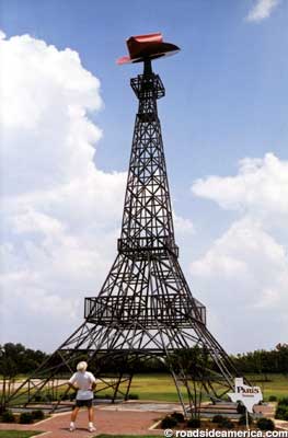 Eiffel Tower, Paris, Texas.
